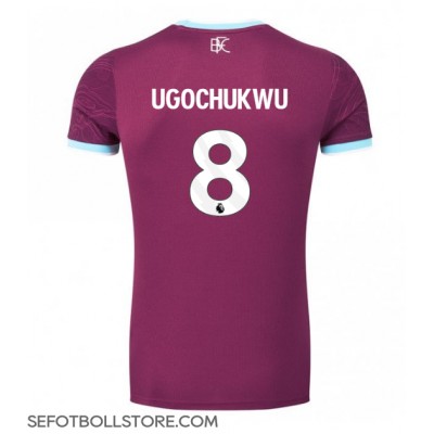 Burnley Lesley Ugochukwu #8 Replika Hemmatröja 2025-26 Kortärmad Burnley Lesley Ugochukwu #8 Replika Hemmatröja 2025-26 Kortärmad